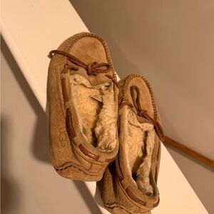 UGG Men's Brown Moccasin Slippers